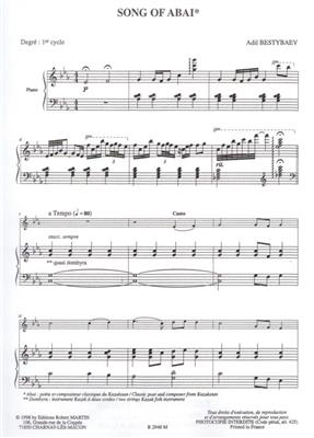 Bestybaev: Song Of Abaï: Oboe mit Begleitung