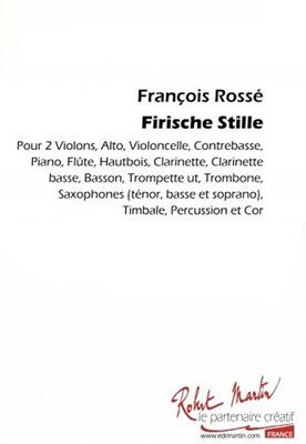 François Rossé: Firische Stille: Gemischtes Duett