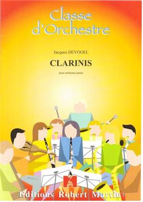Jacques Devogel: Clarinis: Blasorchester mit Solo