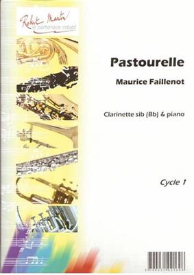 Maurice Faillenot: Pastourelle: Klarinette mit Begleitung