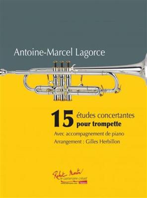 15 Etudes Concertantes Pour Trompette Lagorce