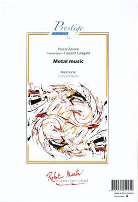 Pascal Zavaro: Metal Music: Blasorchester