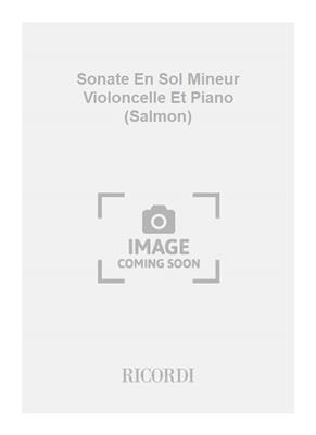 Francesco Maria Veracini: Sonate En Sol Mineur Violoncelle Et Piano (Salmon): Cello Solo