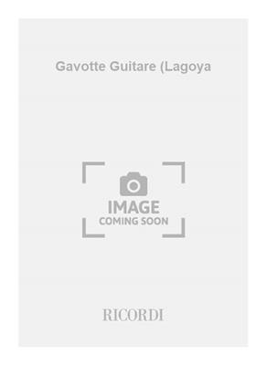 Johann Sebastian Bach: Gavotte Guitare (Lagoya: Gitarre Solo