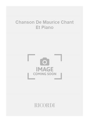Claude Arrieu: Chanson De Maurice Chant Et Piano: Gesang mit Klavier