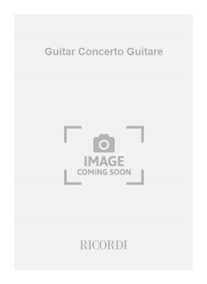 Tod Machover: Guitar Concerto Guitare: Gitarre Solo