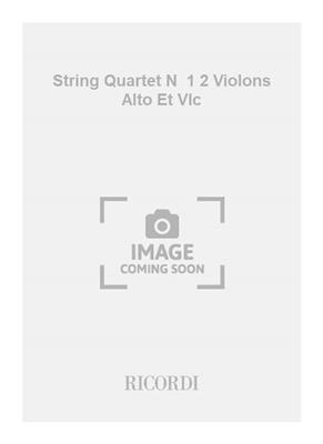 Tod Machover: String Quartet N1 2 Violons Alto Et Vlc: Kammerensemble