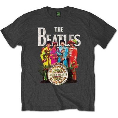 The Beatles Sgt. Pepper - Charcoal T-Shirt M