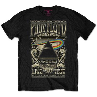 Pink Floyd Carnegie Hall Poster Mens T Shirt XL