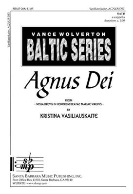 Kristina Vasiliauskaite: Agnus Dei from Missa Brevis: Gemischter Chor mit Begleitung