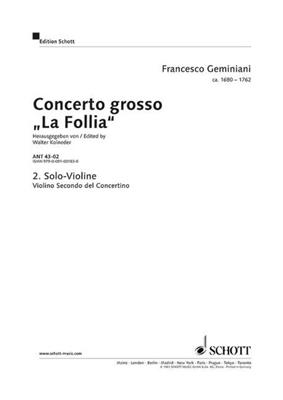 Francesco Geminiani: Concerto grosso: Orchester