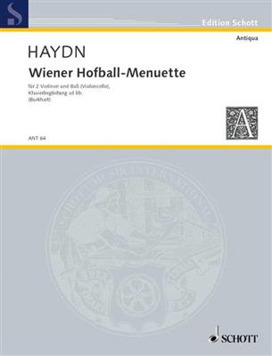 Franz Joseph Haydn: Wiener Hofball Menuetten: Streichtrio