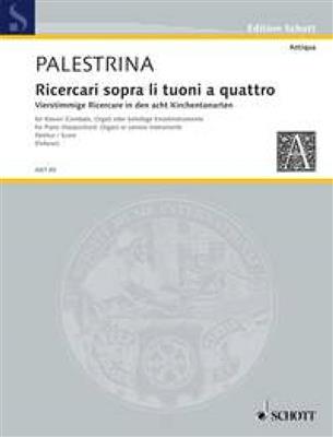 Giovanni Pierluigi da Palestrina: Ricercari: Sonstige Tasteninstrumente