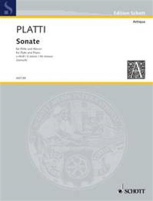 Giovanni Benedetto Platti: Sonata E minor: Flöte mit Begleitung