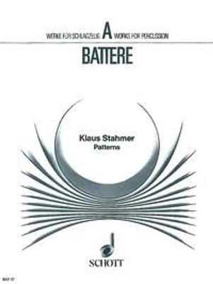 Klaus Hinrich Stahmer: Patterns: Percussion Ensemble