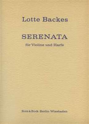 Lotte Backes: Serenata: Violine mit Begleitung