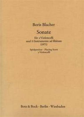Boris Blacher: Sonata: Kammerensemble