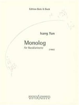 Isang Yun: Monolog: Bassklarinette