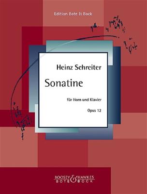 Heinz Schreiter: Sonatina op. 12: Horn mit Begleitung