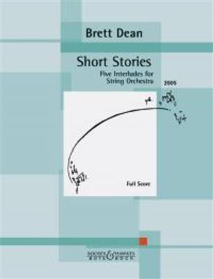 Brett Dean: Short Stories: Streichorchester