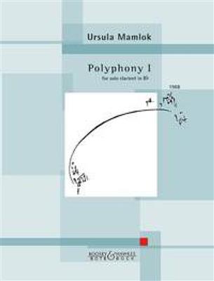 Ursula Mamlok: Polyphony I: Klarinette Solo