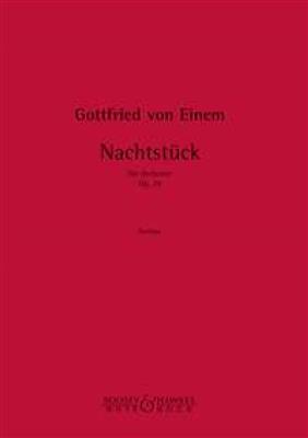Gottfried von Einem: Nachtstuck op. 29: Orchester