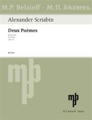 Alexander Scriabin: Deux Poèmes Op. 32: Klavier Solo