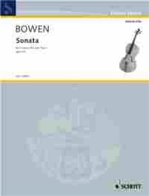 York Bowen: Sonata op. 64: Cello mit Begleitung