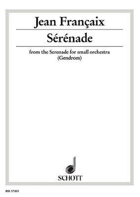 Jean Françaix: Serenade: (Arr. Maurice Gendron): Cello mit Begleitung