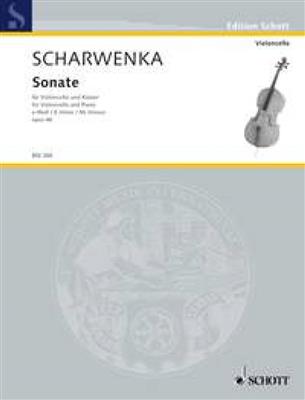 Xaver Scharwenka: Sonata E minor op. 46: Cello mit Begleitung