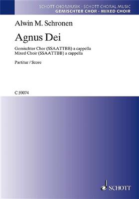 Alwin Michael Schronen: Agnus Dei: Gemischter Chor A cappella
