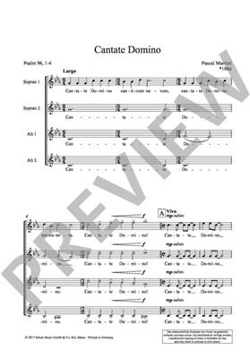 Cantate Domino: Frauenchor A cappella
