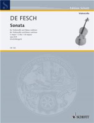 Willem de Fesch: Sonata op. 8: Cello mit Begleitung