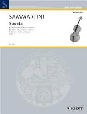 Giuseppe Sammartini: Sonata A Minor: Cello mit Begleitung