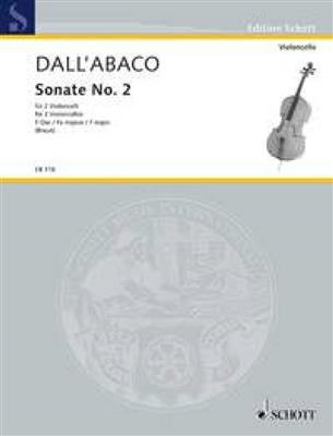 Joseph Marie Clement Ferdinand Dall'Abaco: Sonata No. 2 F Major: Cello Duett