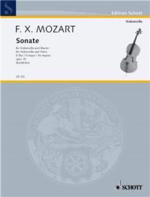 Franz Xaver Mozart: Sonata E Major op. 19: Cello mit Begleitung
