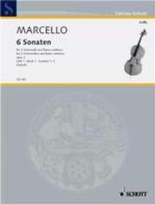 Benedetto Marcello: 6 Sonatas: Cello Duett