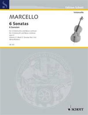 Benedetto Marcello: Sonaten(6) 2 Opus 2: Cello Duett