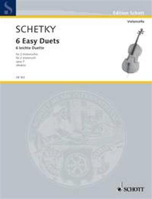 Johann Georg Christoph Schetky: Six Easy Duets op. 7: Cello Duett