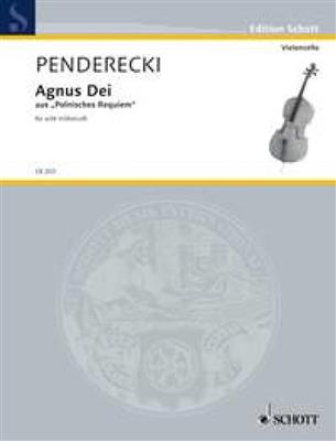 Krzysztof Penderecki: Agnus Dei: Cello Ensemble