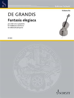 Renato de Grandis: Fantasia elegiaca: Klavier vierhändig