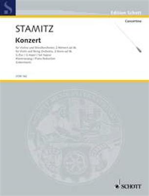 Johann Stamitz: Concert G: Violine mit Begleitung