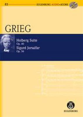 Edvard Grieg: Holberg Suite / Sigurd Jorsalfar op. 40 / op. 56: Streichorchester