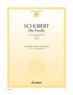 Franz Schubert: Forelle Opus 32: Gesang mit Klavier