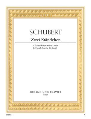 Franz Schubert: Standchen(2): Gesang mit Klavier
