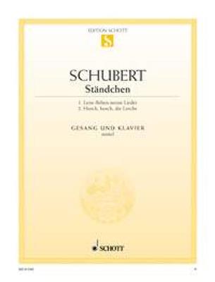 Franz Schubert: Standchen(2): Gesang mit Klavier