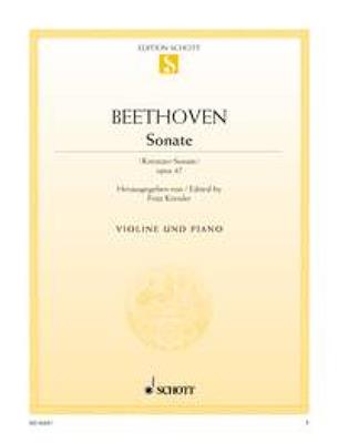 Ludwig van Beethoven: Sonate Op.47 (Kreutzer): Violine mit Begleitung