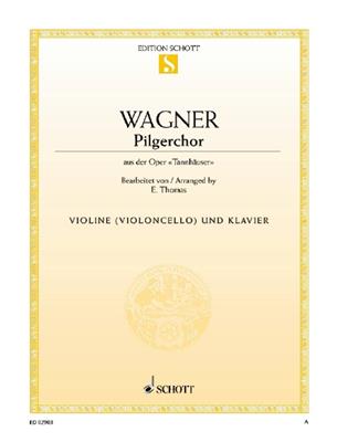 Richard Wagner: PILGERCHOR BEGLUECKT DARF NUN: Gemischter Chor mit Ensemble