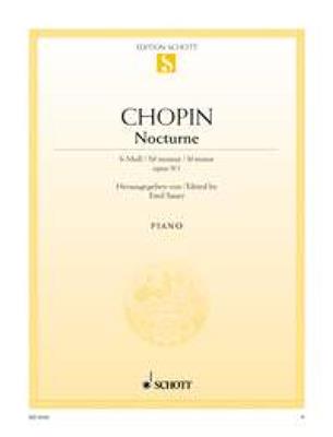 Frédéric Chopin: Nocturne 1 B Opus 9: Klavier Solo