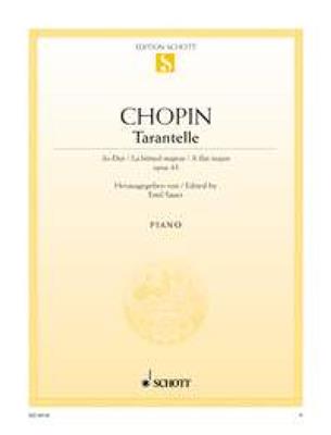Frédéric Chopin: Tarantella As Opus 43: Klavier Solo
